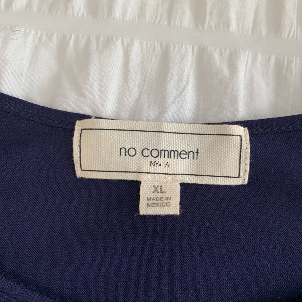 No Comment Cold Shoulder Top - Picture 6 of 16